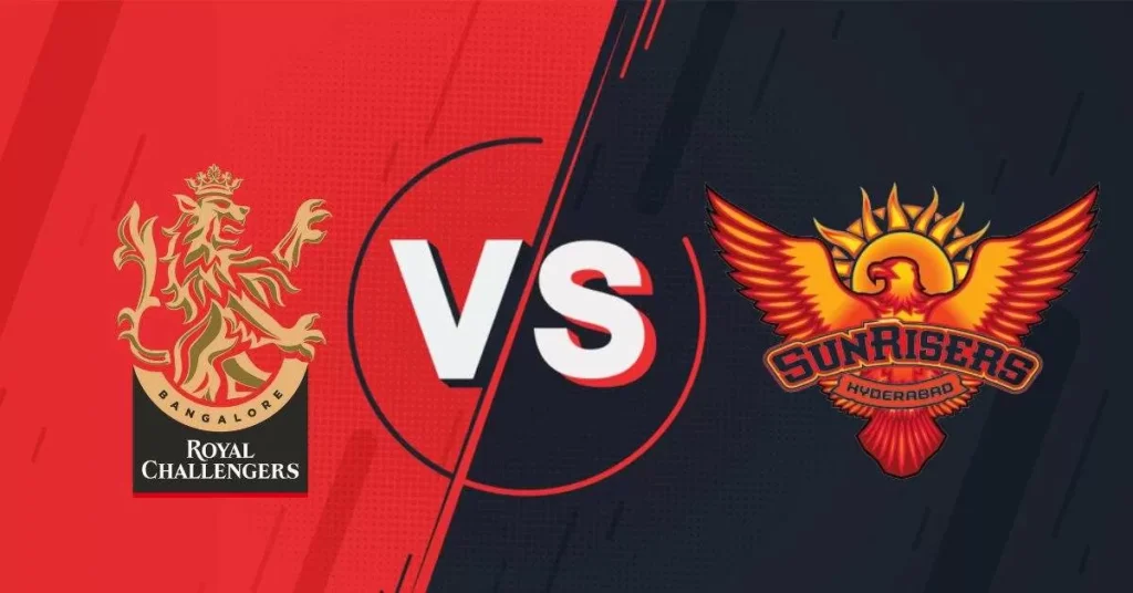 Royal Challengers Bangalore Vs Sunrisers Hyderabad Timeline 