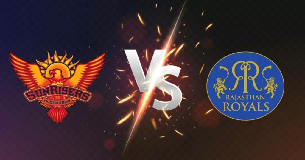 Sunrisers Hyderabad vs Rajasthan Royals Timeline